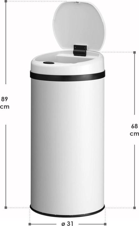 Produktbild Juskys Automatischer Mülleimer mit Sensor (40 l)