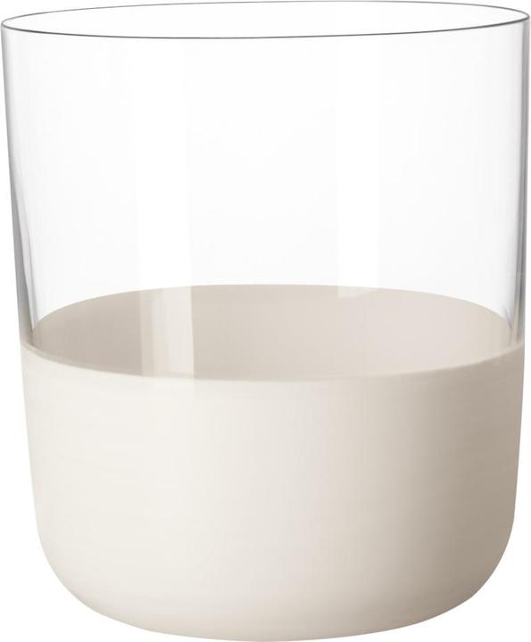 Villeroy & Boch Whisky Tumbler, Set 4 pcs Manufacture Rock blanc (2.50 dl, 4 x, Whisky glass)