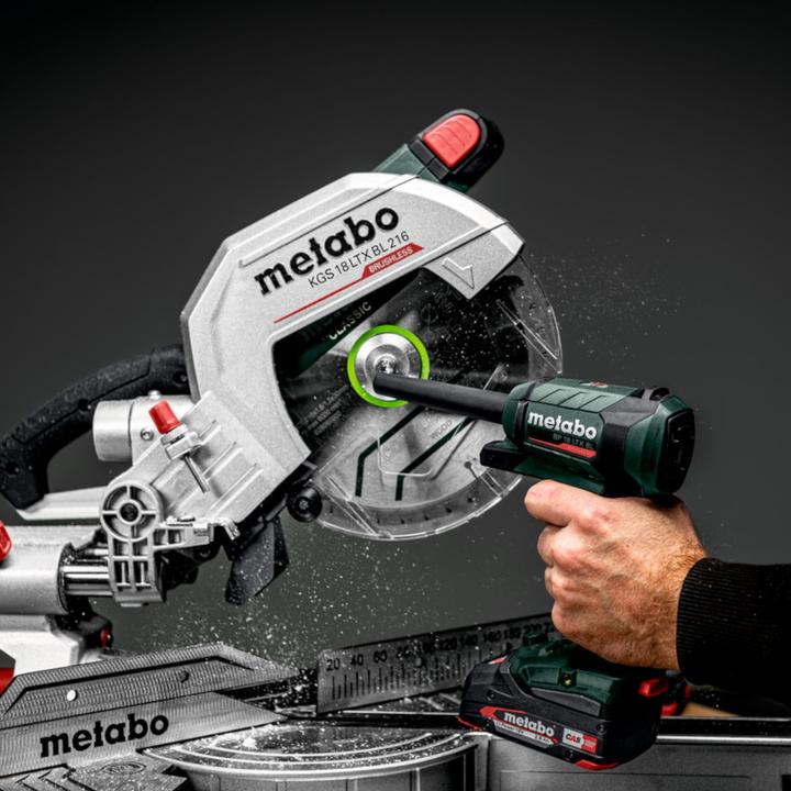 Image du produit Metabo BP 18 LTX BL Soufflette sans fil 18 V Brushless + 1x batterie 4,0 Ah + chargeur (Fonctionnement sur batterie, Souffleurs d'atelier)