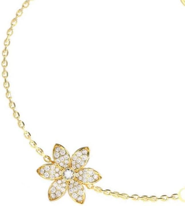 Image du produit Guess PAVE FLOWER BRACELET bracelet (18.50 cm, Acier inoxydable)