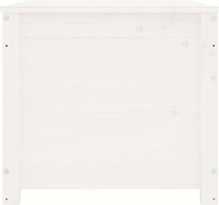 Produktbild VidaXL Truhe Weiss 110x50x45,5 cm Massivholz Kiefer,Farbe