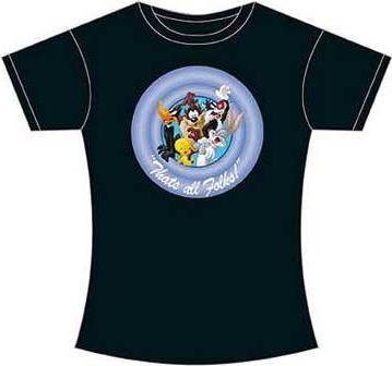 Looney Tunes Girlie That All Folks L (S)