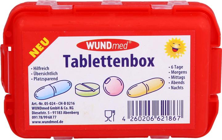 Actual product image Axisis Tablettenbox mit 10 Fächern