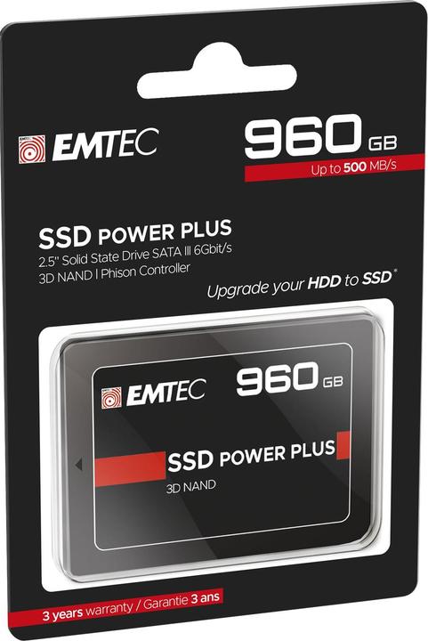 Actual product image Emtec X150 Power Plus (960 GB, 2.5")