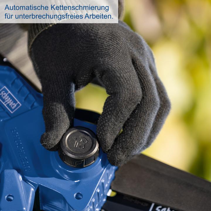 Actual product image Scheppach BC-PS150-X (Battery chain saw)