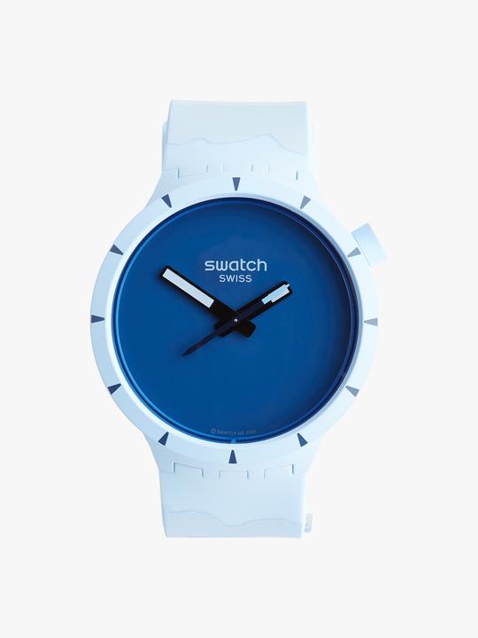Immagine prodotto Swatch Big Bold Bioceramic Arctic (Fatto in Svizzera, Orologio da polso analogico, 47 mm)