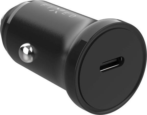 Image du produit Fixed Hurtig Biloplader USB-C 20W PD Sort (20 W)