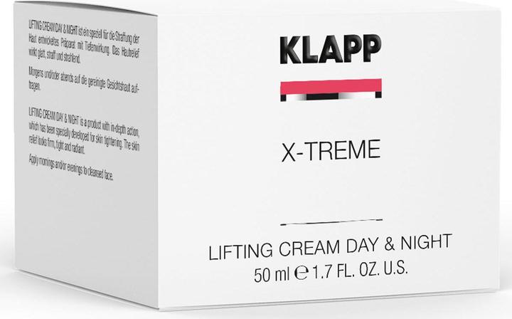 Actual product image Klapp X-TREME Lifting Cream Day & Night (50 ml, 24h cream)