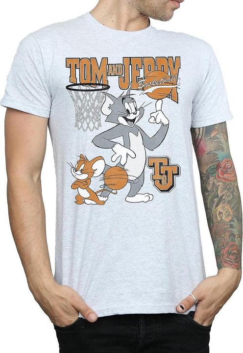 Tom & Jerry Spinning Basketball TShirt