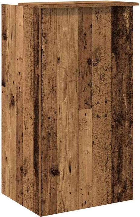Image du produit VidaXL Comptoir d'accueil aspect vieux bois 55x50x103,5 cm bois composite Comptoir d'accueil
