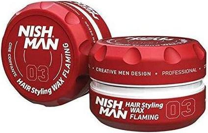 Produktbild Nishman Nish Man Hair Styling Gel Wax Flaming 03 (Haargel)