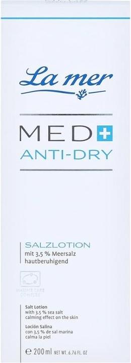 Image du produit La Mer Med+ Anti-Dry Salzlotion ohne Parfum (Crème pour le corps, 200 ml)