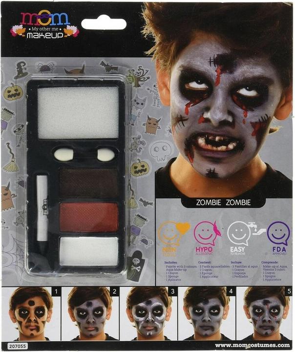 Produktbild My Other Me Schminkset für Kinder Halloween Zombie (24 x 20 cm)