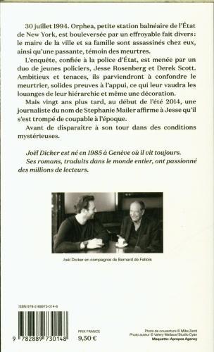 Image du produit La disparition de Stephanie Mailer (Français, Joël Thicker, 2022)
