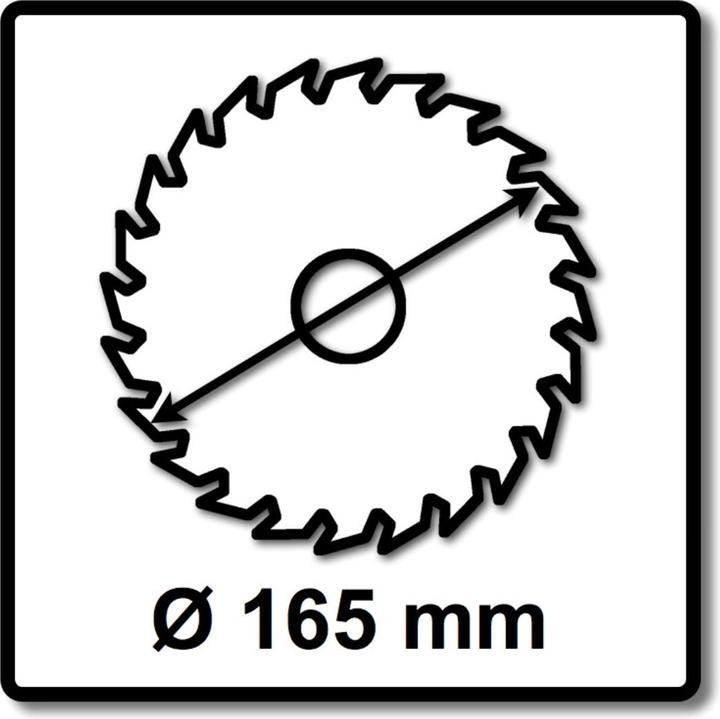 Produktbild Bosch Professional Zubehör Akku-Kreissägeblatt Expert for Aluminium, 165 x 1,8/1,3 x 20, 54 Zähne