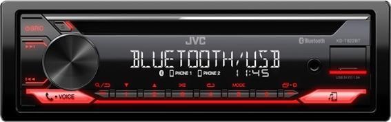 JVC KD-T822BT - Bluetooth Autoradio - Rood