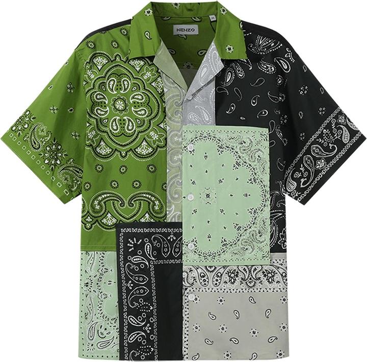 Immagine prodotto Kenzo Patchwork Cotton Shirt (XS)