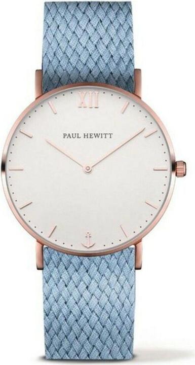 Produktbild Paul Hewitt Sailor Line White Sand Rose Gold Perlon Niagara (Analoguhr, 39 mm)