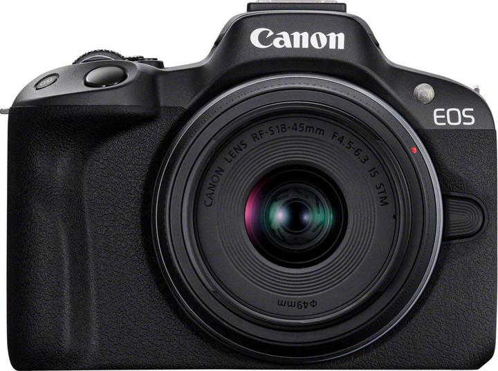 Actual product image Canon EOS R50 Travel Kit (18 - 45 mm, 24.20 Mpx, APS-C / DX)