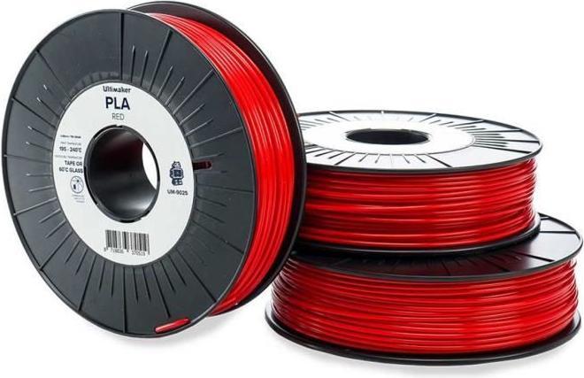 Ultimaker Pla (PLA, 2.85 mm, 750 g, Rosso)