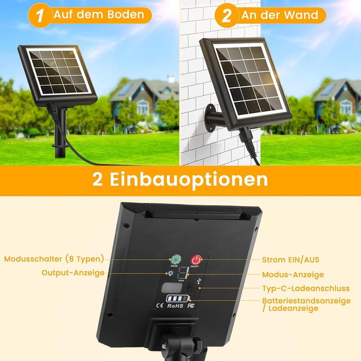 Produktbild Lumina Swiss Solar LED Lichterkette ProControl (30 m)
