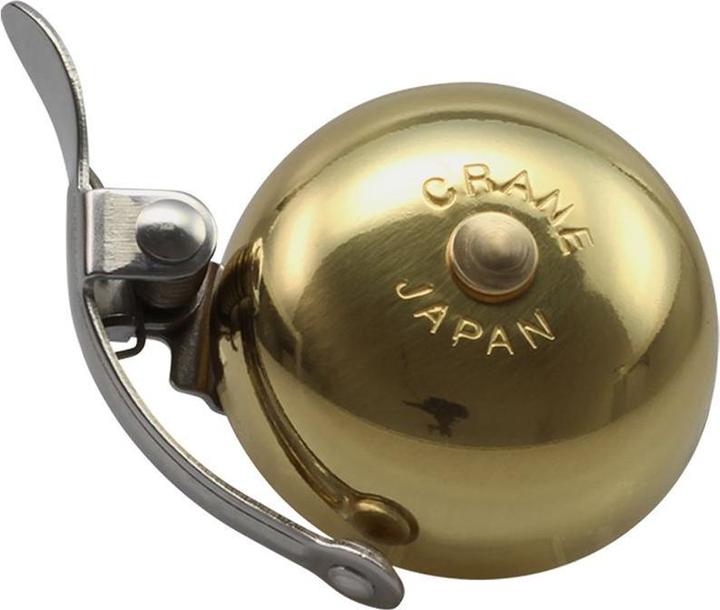 Actual product image Crane Sakura Bell - Fork Stem Clamp - Gold
