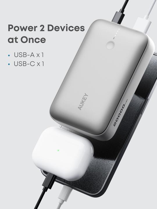 Productafbeelding Aukey Spark Mini (20000 mAh, 20 W, 77 Wh)
