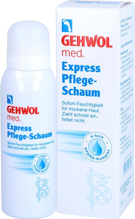 Produktbild Gehwol med Express Pflege-Schaum (Fusscrème & Fussgel, 125 ml)