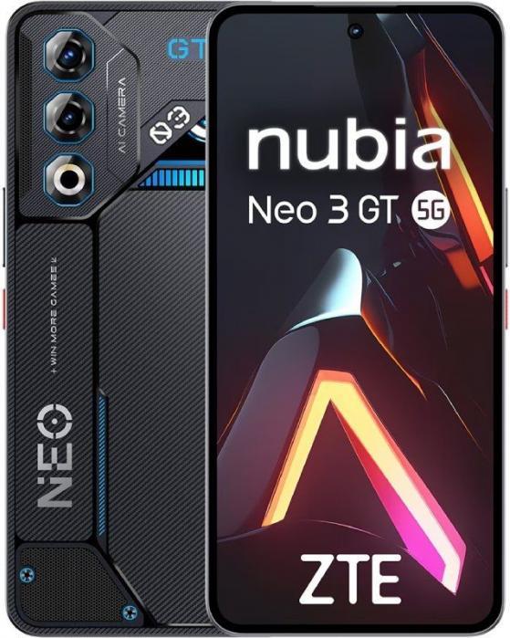 Produktbild Nubia Neo 3 GT 8GB/256GB Schwarz (256 GB, Interstellar Gray, 6.81", Dual SIM, 50 Mpx, 5G)
