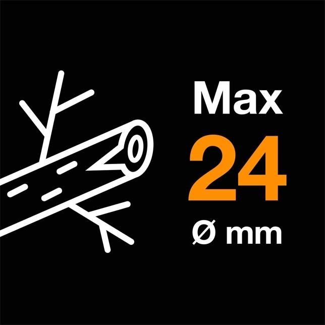 Produktbild Fiskars X-series Amboss-Gartenschere L P941