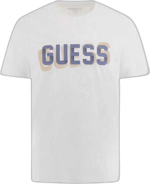 Guess T-Shirt mit Rundhalsausschnitt und Logo