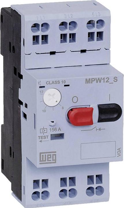 Produktbild Weg 12500997 MPW12-3-U004S Motorschutzschalter einstellbar 4 A 1 St.