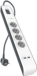 Actual product image Belkin BSV401CA2M Voltage protection, 4 AC outputs (4 x, CEE 7/5, 2 m)