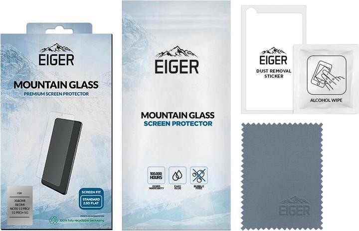 Produktbild Eiger Mountain Glass Clear (1 Stück, Xiaomi Redmi Note 11 Pro)