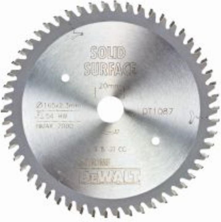 Produktbild DeWalt TRESPA EXTREME KSB 165x20x2.3 54ZHW DT1087