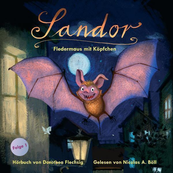 Produktbild Sandor 01 Fledermaus mit Köpfchen (Dorothea Flechsig, Deutsch)