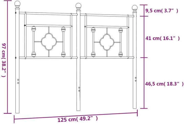 Produktbild VidaXL Jana (125 x 3 x 97 cm)