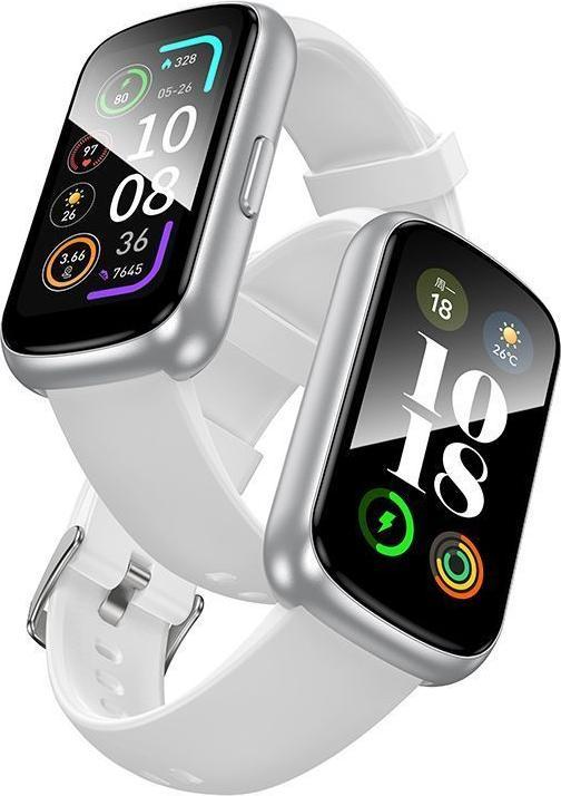 Produktbild Hoco Headphone with microphone smartwatch IP68 Y25 silver