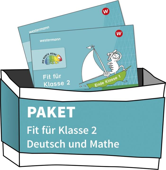 Produktbild DIE BUNTE REIHE - Deutsch/Mathematik. Paket Fit für Klasse 2 (Deutsch, 2022)