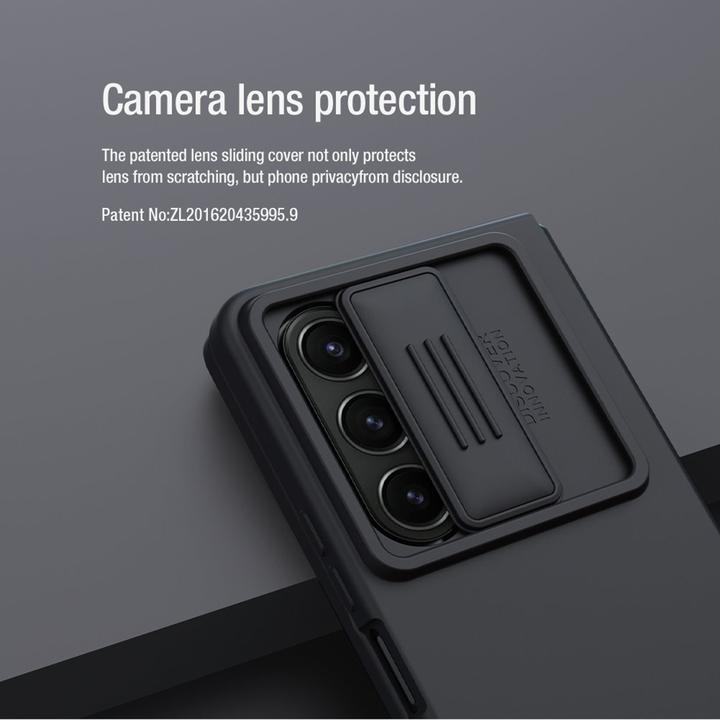 Immagine prodotto Nillkin Custodia in silicone CamShield Silky per Samsung Galaxy Z Fold 5 z os?on? na aparat (Samsung Galaxy Z Fold5)