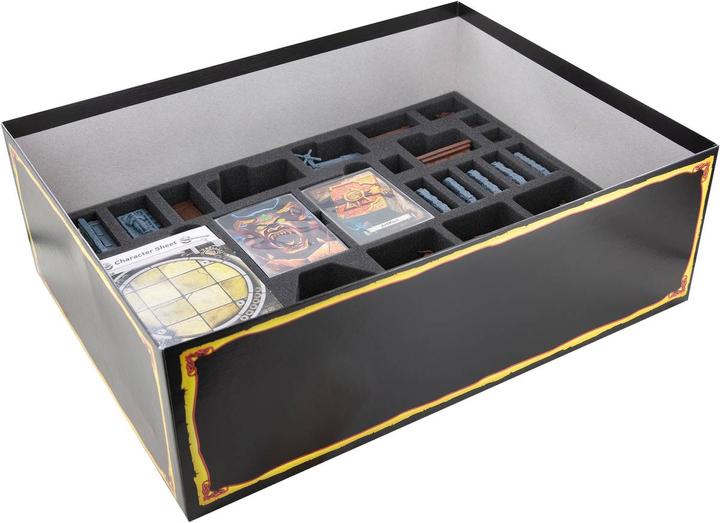 Actual product image Feldherr HB02SET - Foam set + token holder for HeroQuest (2021) base game + The Bas (Plastic, Foam material)