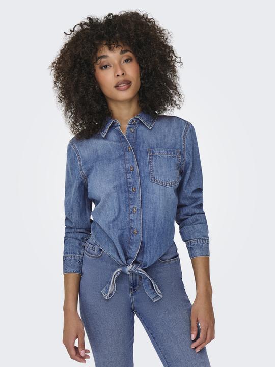 Immagine prodotto Only Onlsevigny Lecey Ls Knot Dnm Shirt Akm (XS)