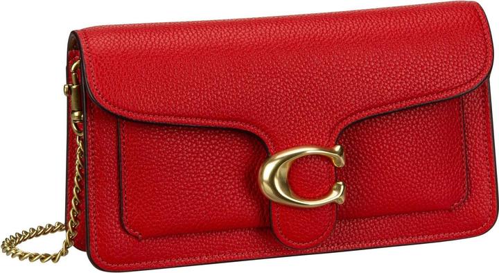 Coach Sac à bandoulière Tabby Chain Clutch Polished Pebble