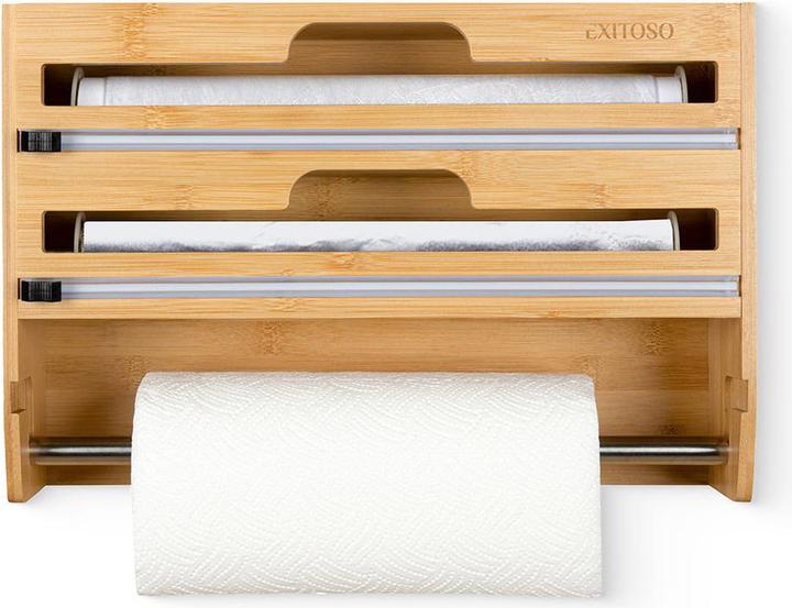 Produktbild Exitoso 3 in 1 Küchenrollenhalter Braun