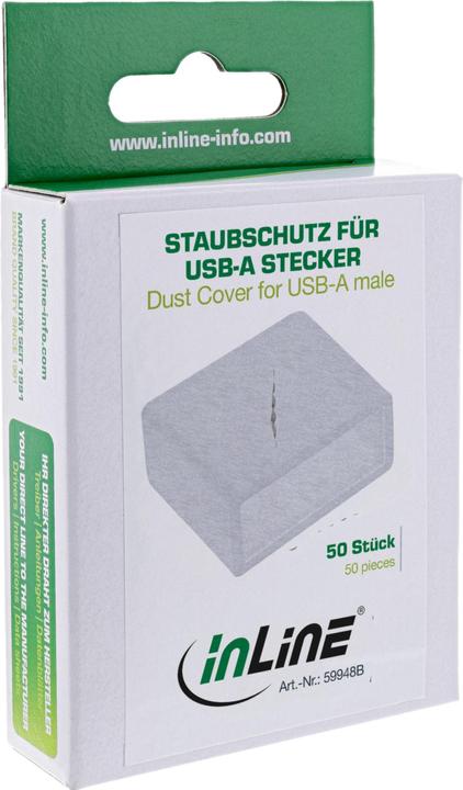 Image du produit InLine Housse de protection pour la prise USB A (Fiches et connecteurs)