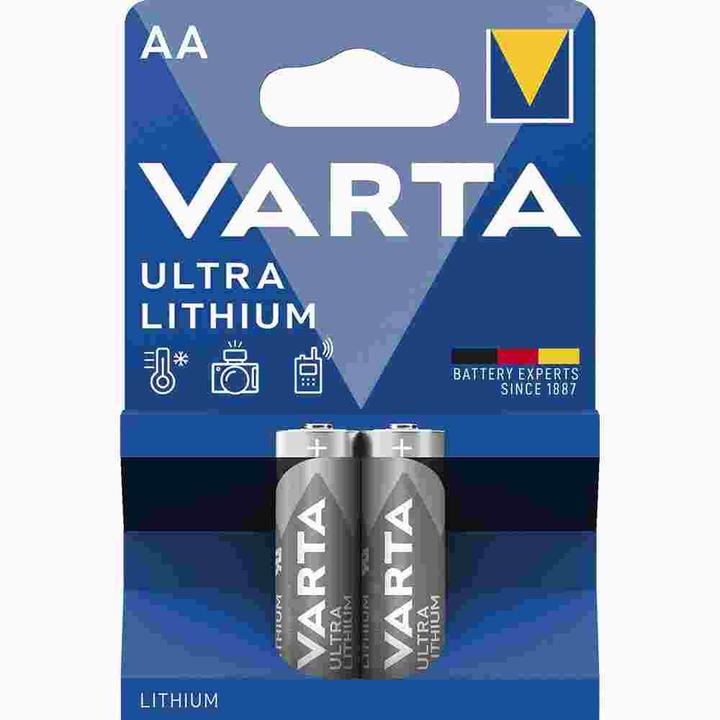 Actual product image Varta Ultra Lithium (2 pcs., AA, 3000 mAh)