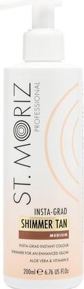 Produktbild St. Moriz St Moriz Professional Insta-Grad Shimmer Tan Illuminating Bronzing Instant Fake Tan Body Lotion mit (200 ml)