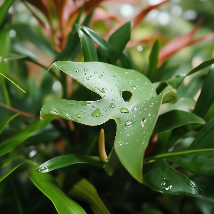 Produktbild Plant in a Box Rhaphidophora Tetrasperma - 2er Set Monstera Minima (20 cm)