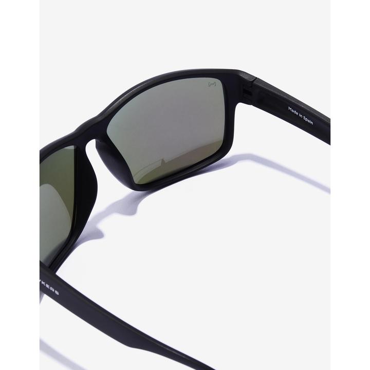 Actual product image Hawkers Unisex-Sonnenbrille Faster Raw Schwarz Smaragdgrün Polarisiert (Ø 49 mm)