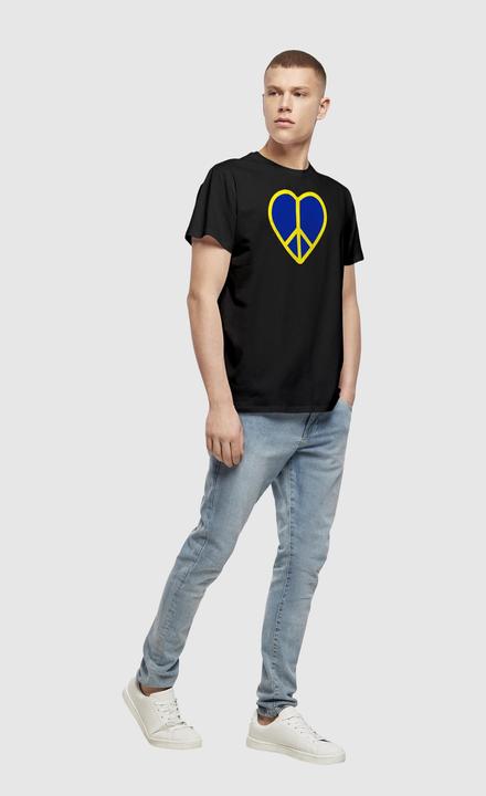 Immagine prodotto Merchcode Peace - Maglietta Basic Heart Peace - 161531 (L)